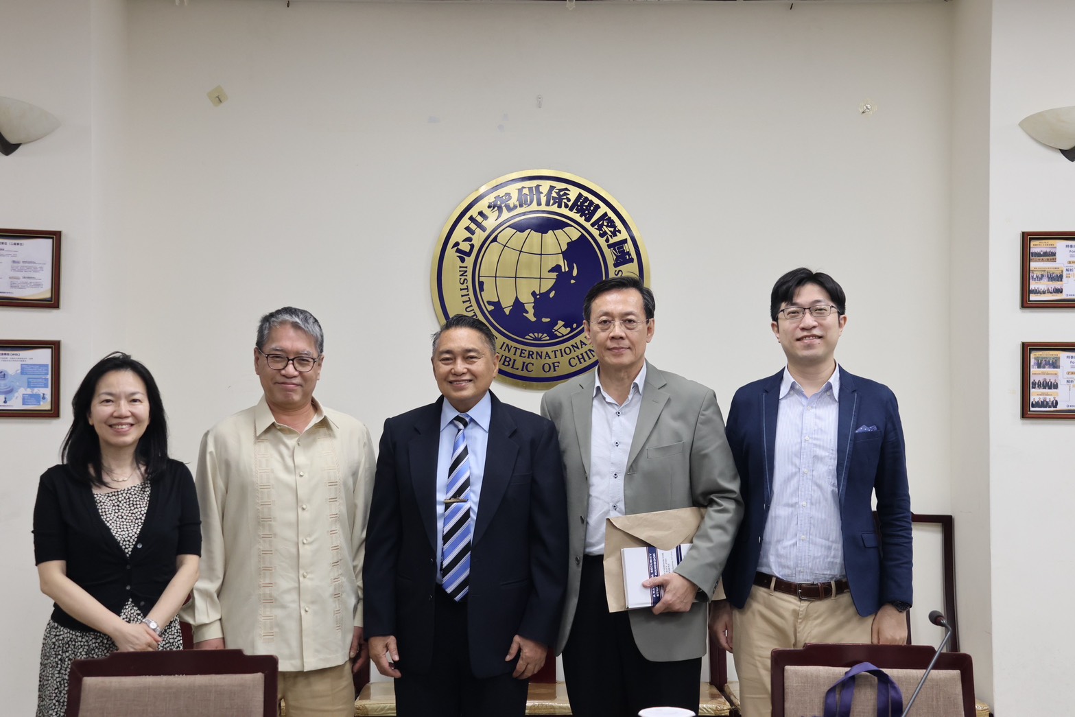 菲律賓前國安會副秘書長Vicente Agdamag訪國關中心 強化台菲區域安全交流